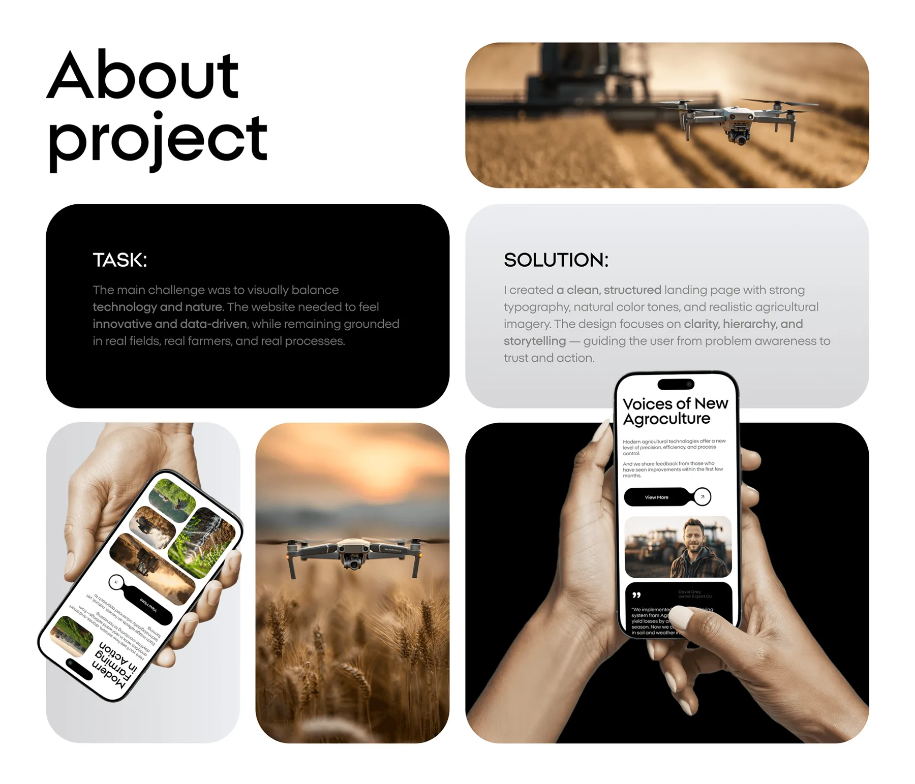 AgroFuture project task and solution