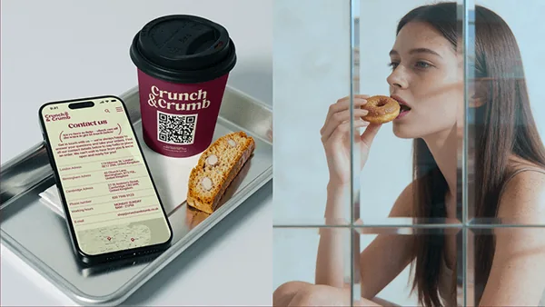 Crunch and Crumb product and mobile presentation