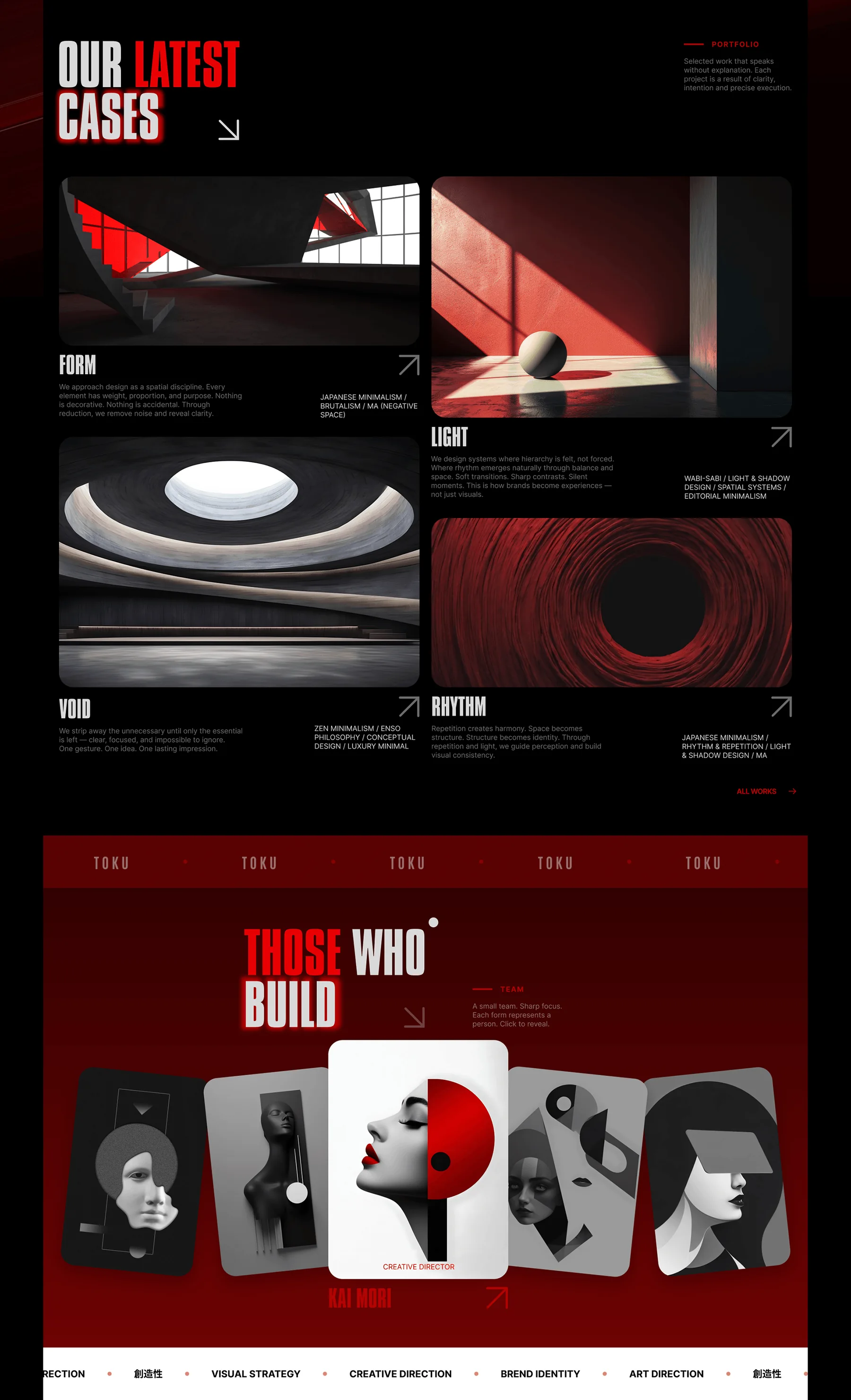 Toku visual and interface system presentation