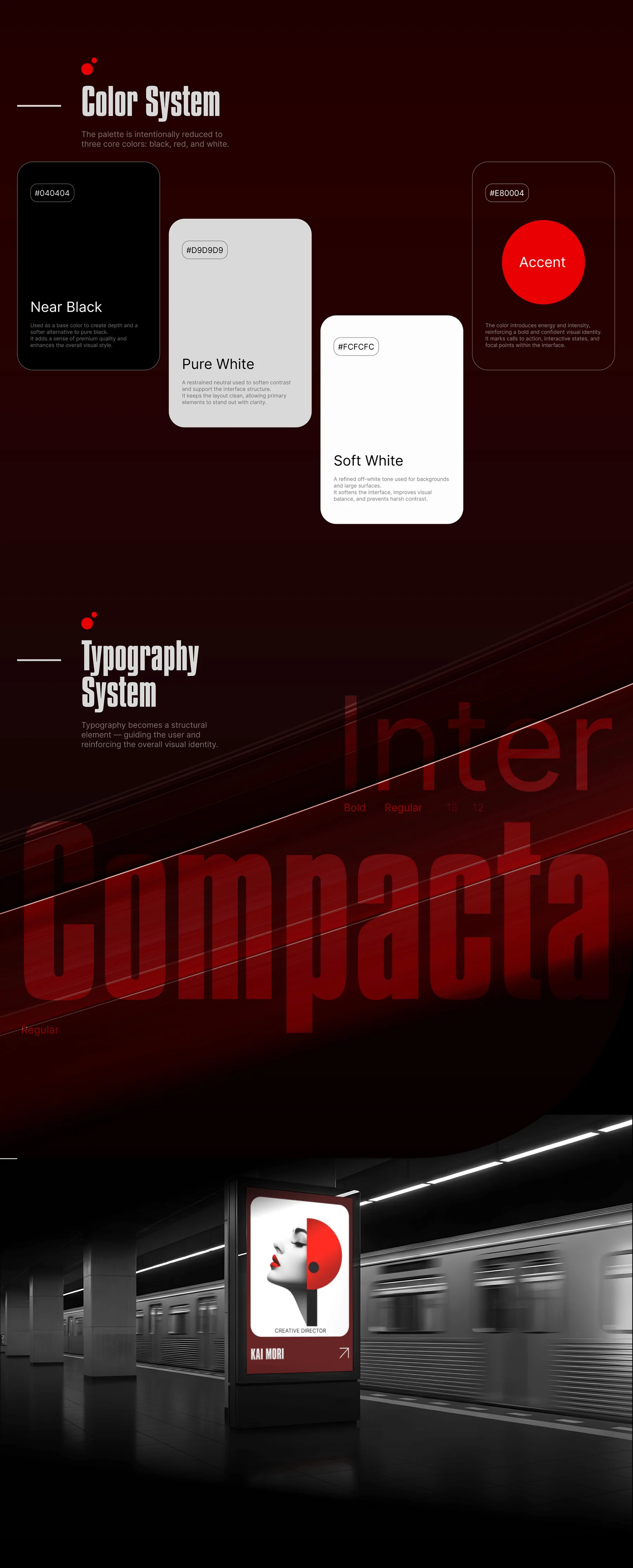 Toku typography and color system